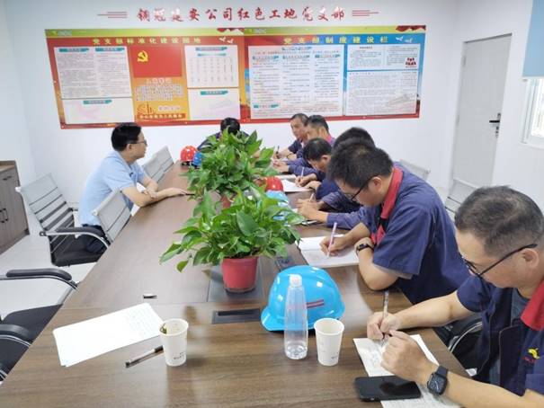 公司開展第三季度安全、環(huán)保、消防綜合檢查 